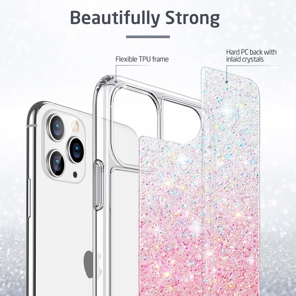 ESR iPhone 11 Pro Kılıf, ESR Glamour, Ombra Pink