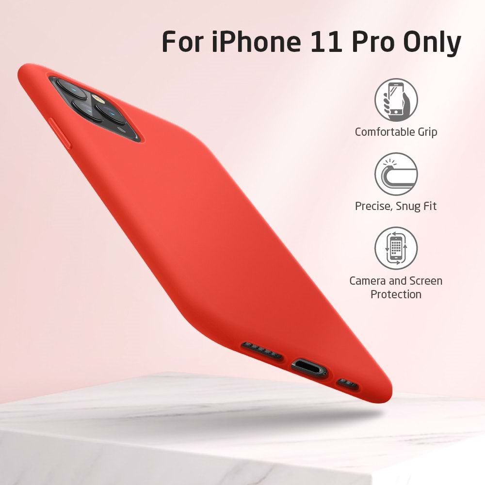 ESR iPhone 11 Pro Kılıf,Yippee Color,Red