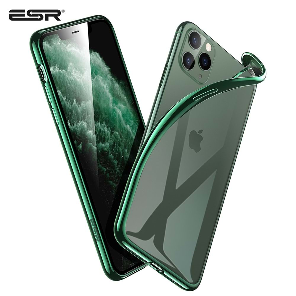 ESR iPhone 11 Pro Max Kılıf,Essential Crown,Pine Green