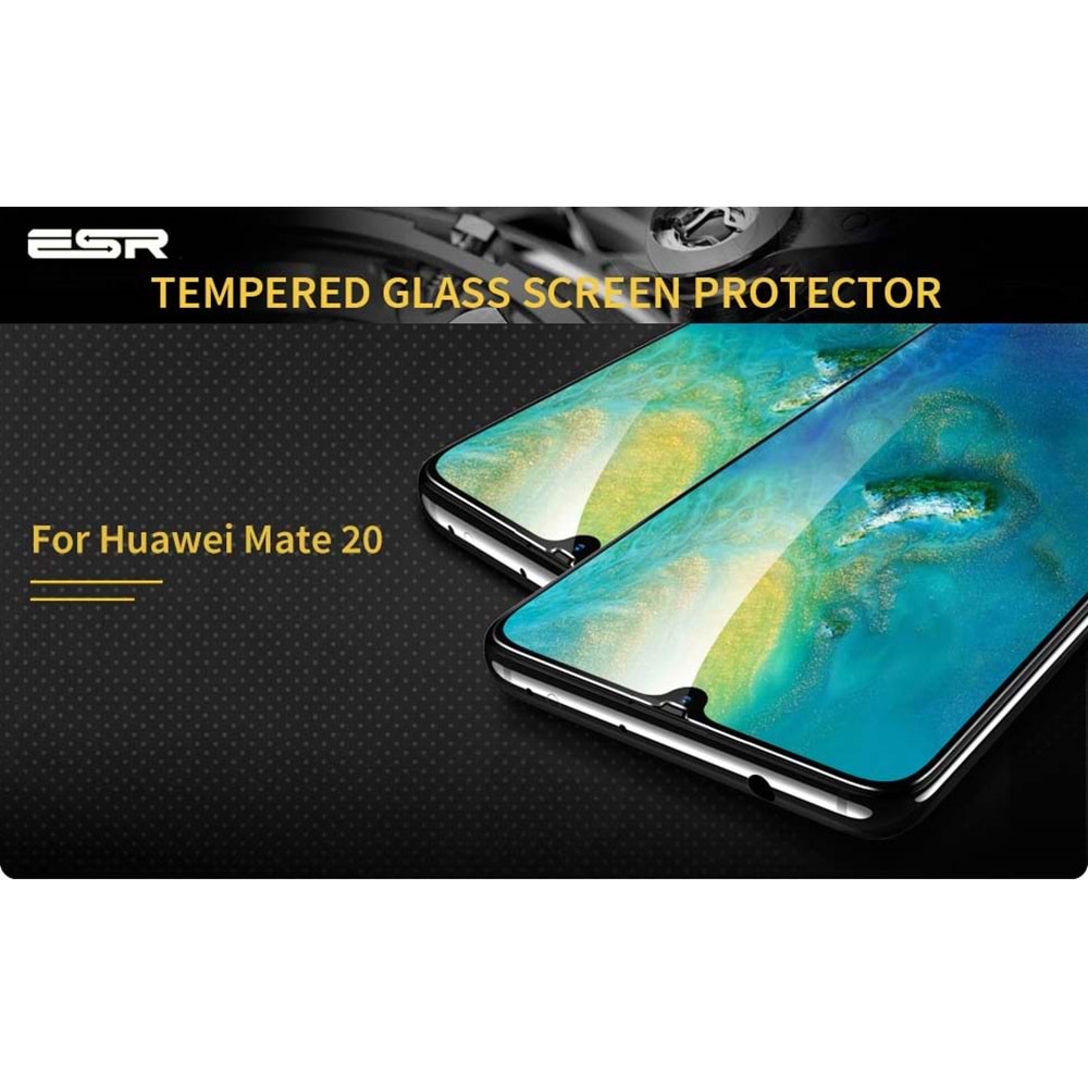 ESR Huawei Mate 20 Pro Cam Ekran Koruyucu, Full Coverage