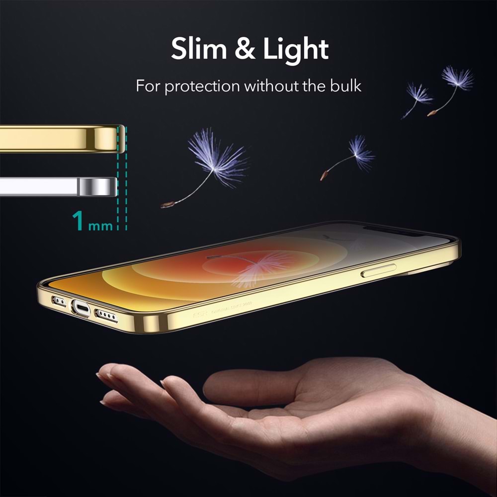 ESR iPhone 12 Mini Kılıf,Halo Altın Rengi