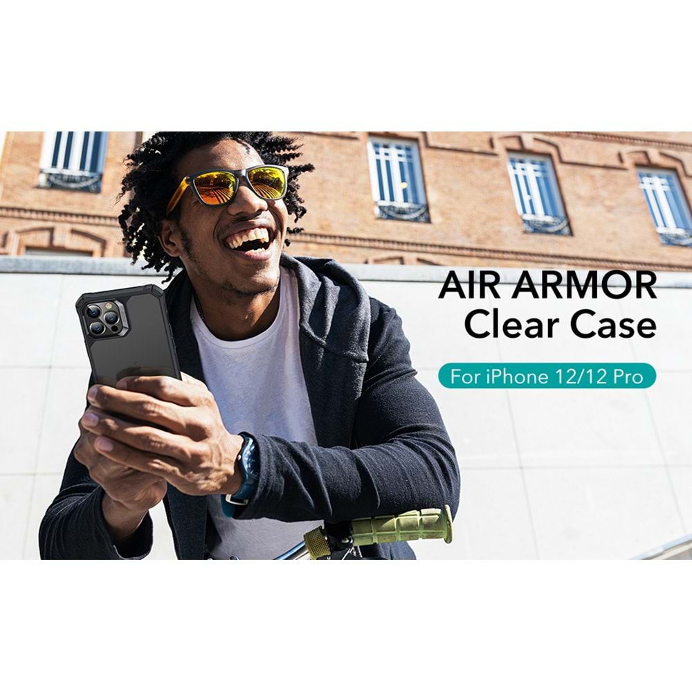 ESR iPhone 12 Pro Kılıf,Air Armor Siyah
