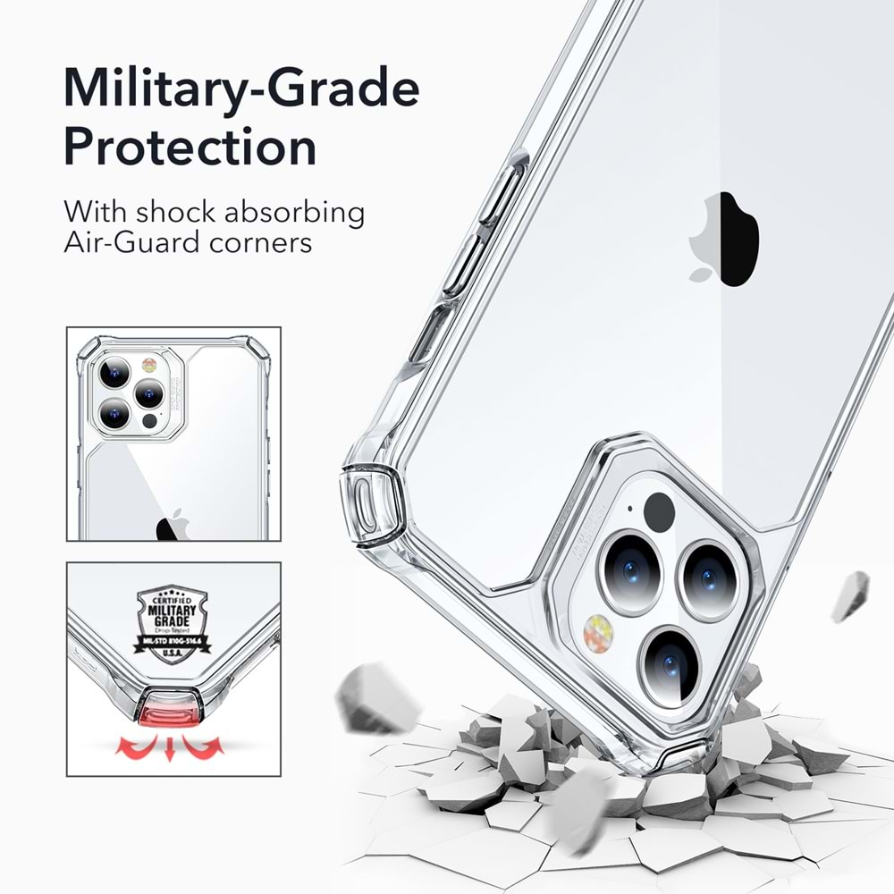 ESR iPhone 12 Pro Kılıf,Air Armor Şeffaf