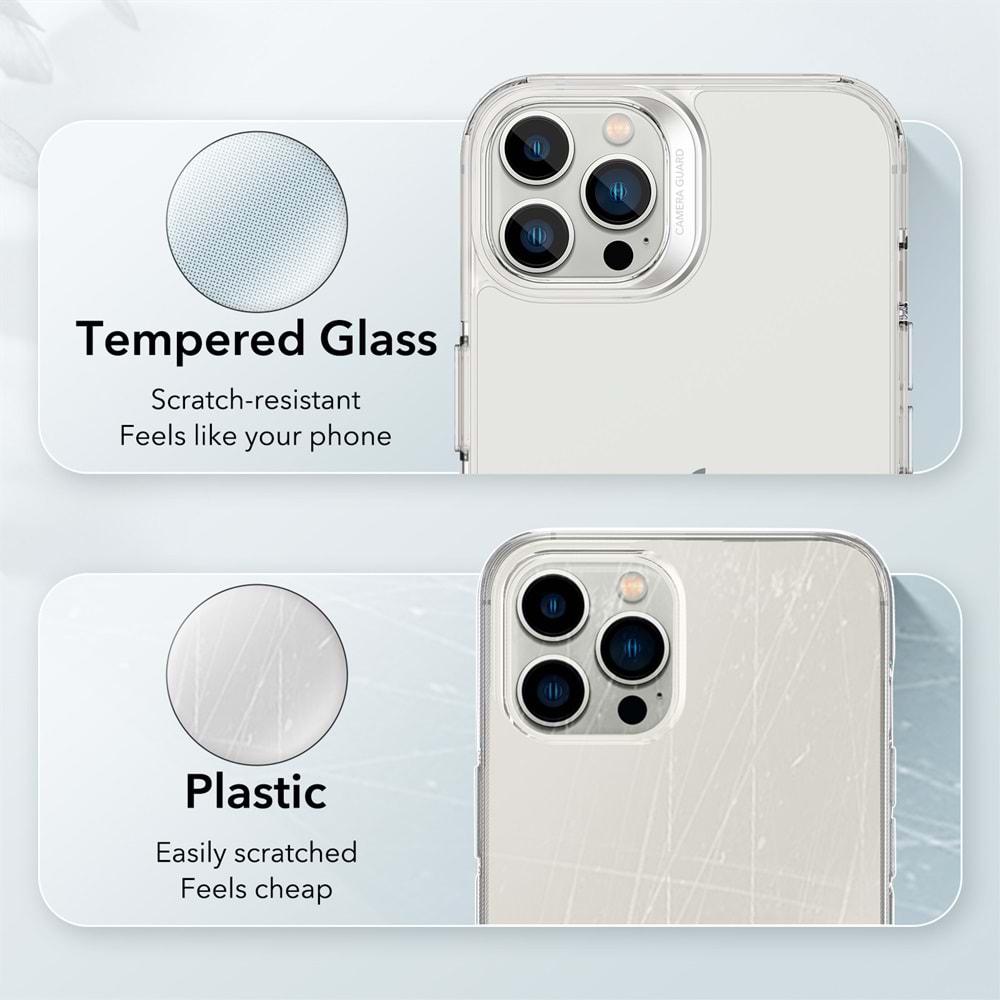 ESR iPhone 13 Pro Kılıf,Ice Shield Şeffaf
