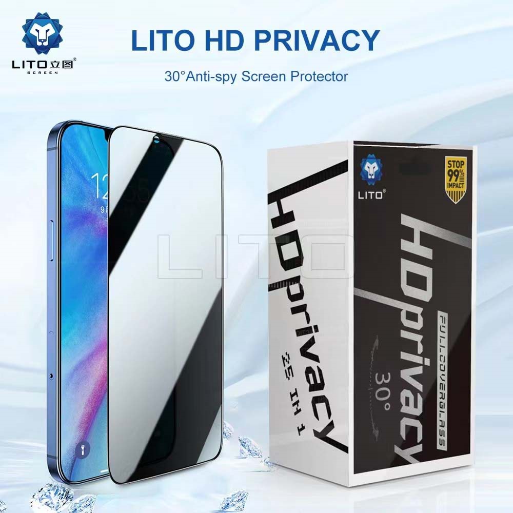 LİTO HD+ iPhone 11 Pro/X/XS Privacy Ekran Koruyucu