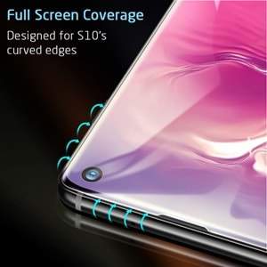 ESR Samsung S10 Cam Ekran Koruyucu, 3D Full Coverage Anti-Blue