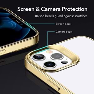 ESR iPhone 12 Pro Kılıf,Halo Altın Rengi