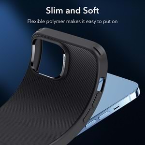 ESR iPhone 13 Pro Kılıf,Air Shield Boost Siyah