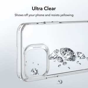 ESR iPhone 13 Pro Kılıf,Ice Shield Şeffaf